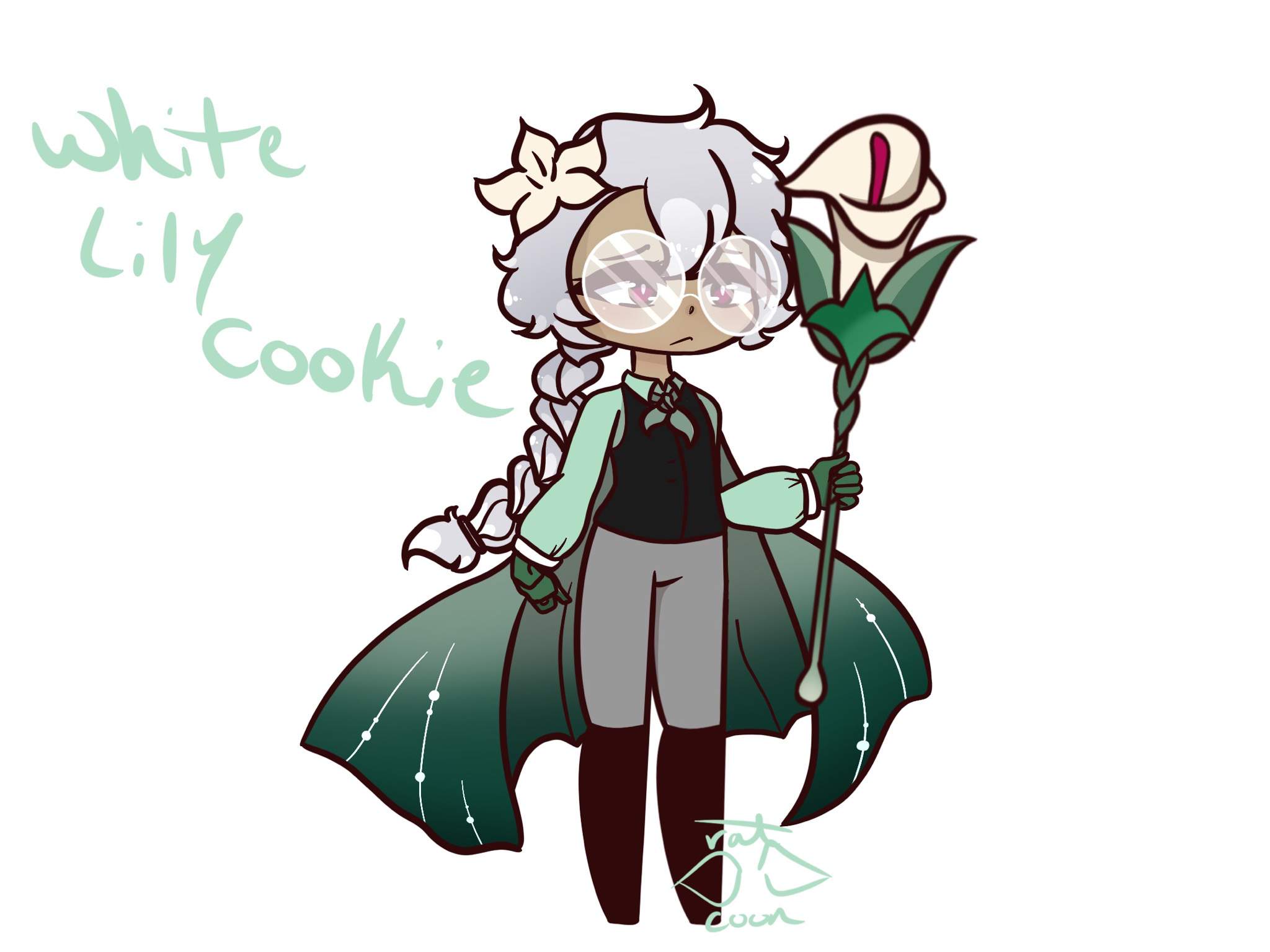 White lily cookie | ★°• Gacha Kingdom •°★ Amino