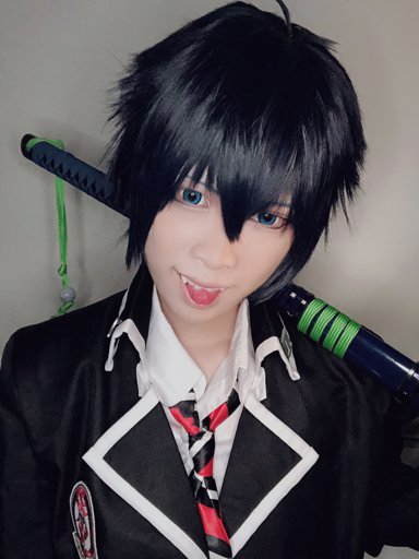 rin okumura cosplay flames