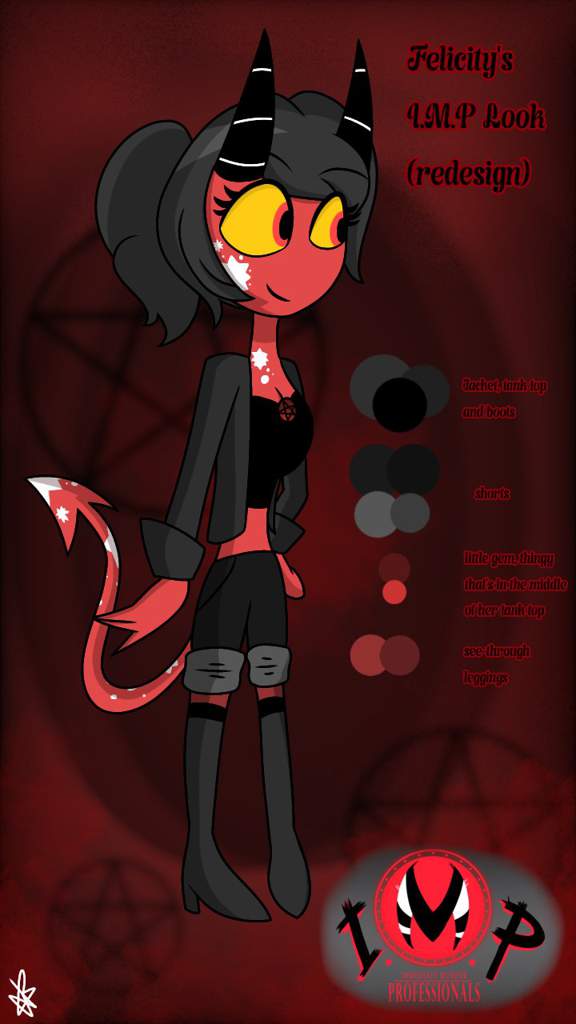 Felicity's I.M.P Look (Redesign) | Hazbin Hotel (official) Amino