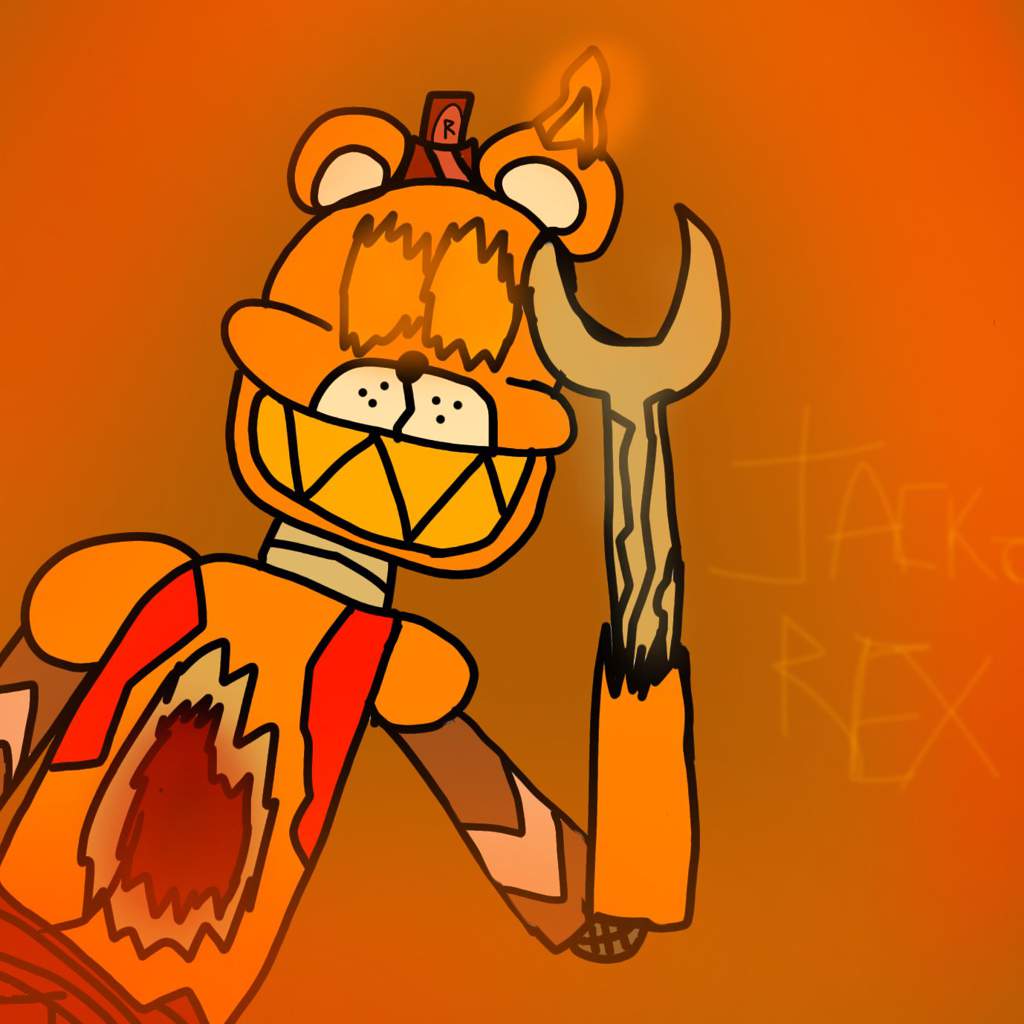 Dibujo de Jack-o rex (especial hallowen🎃) | FNaF Amino [ Español ] Amino