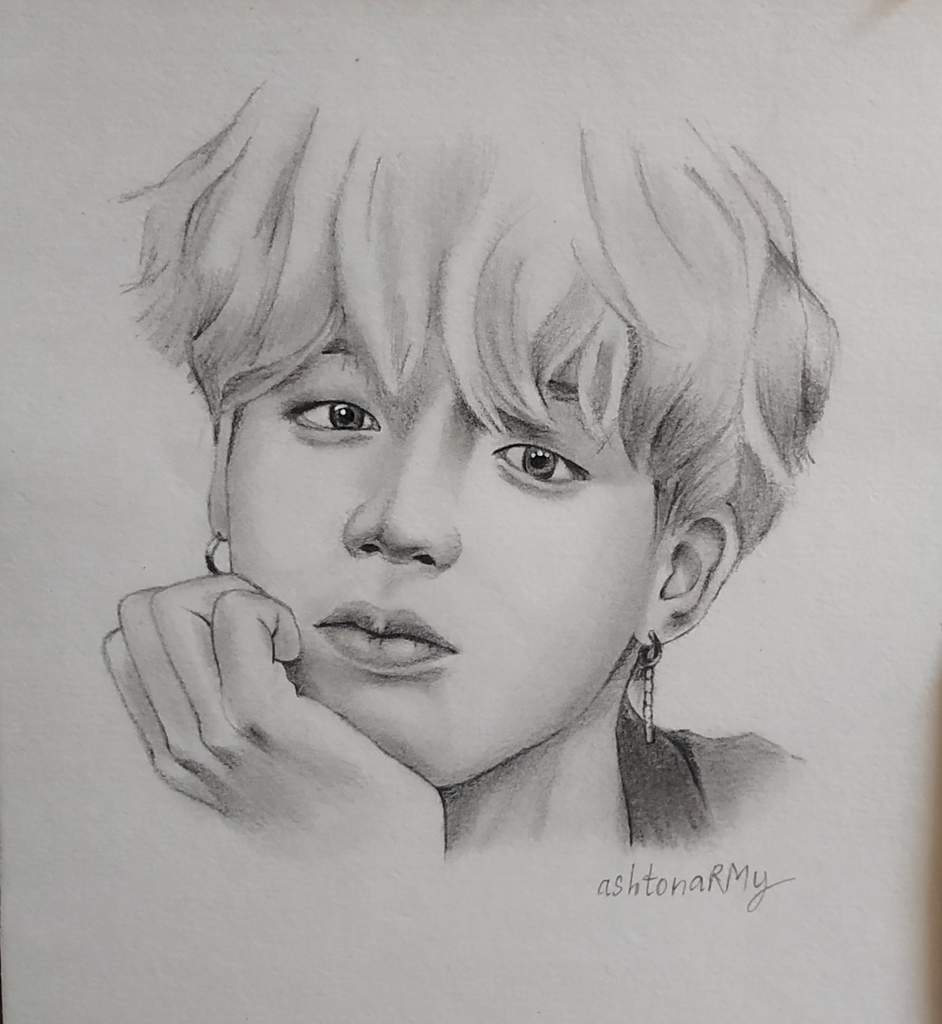 freehand sketch // Jimin Fanart | BTS Amino