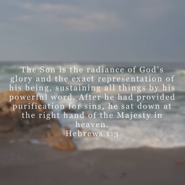 Bible Verse of the Day | Hebrews 1:3 | Christian (Genesis) Amino