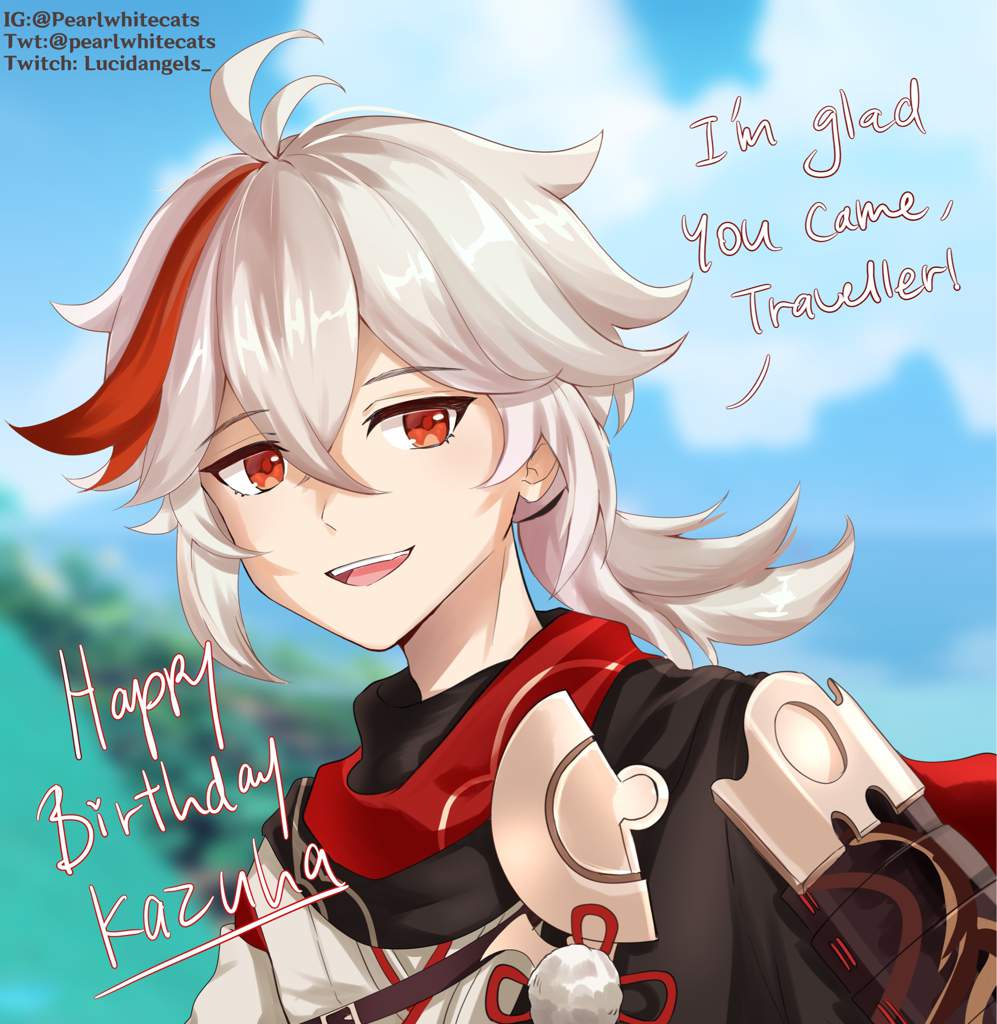 Happy birthday Kazuha!!! | Genshin Impact Amino