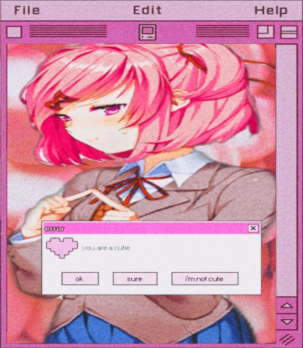 🍭 𝓝𝓪𝓽𝓼𝓾𝓴𝓲 𝓔𝓭𝓲𝓽 🍭 | •¡Doki Doki Literature Club!• Amino