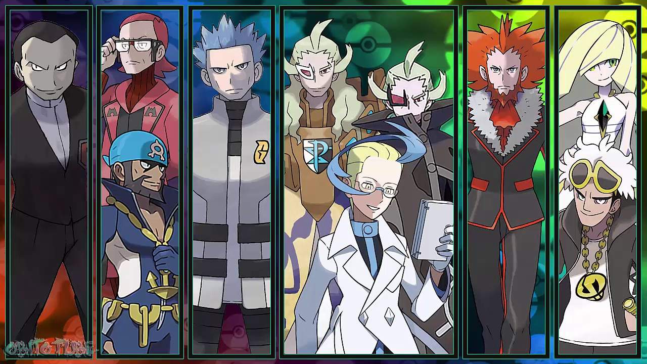 Ranking the Evil Team Leaders (up to Gen 7) | Pokémon Amino