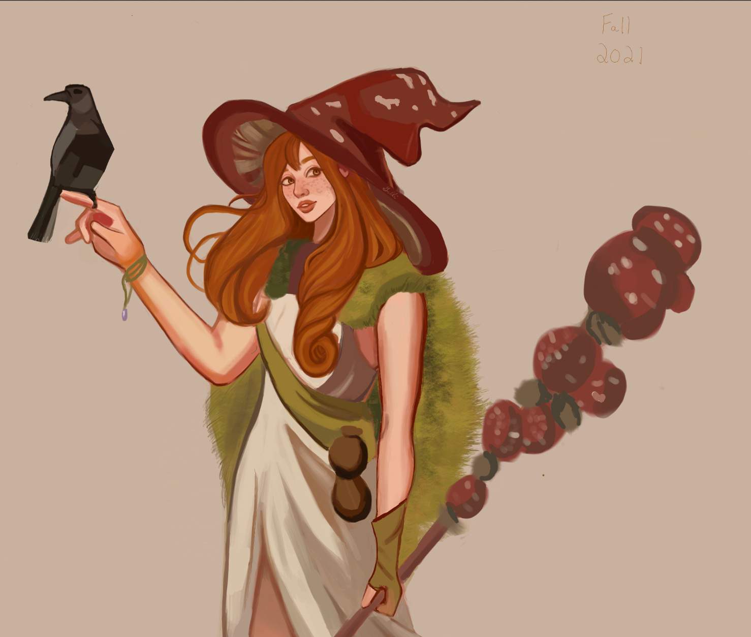 Mushroom Witch 🍄 | Art Amino