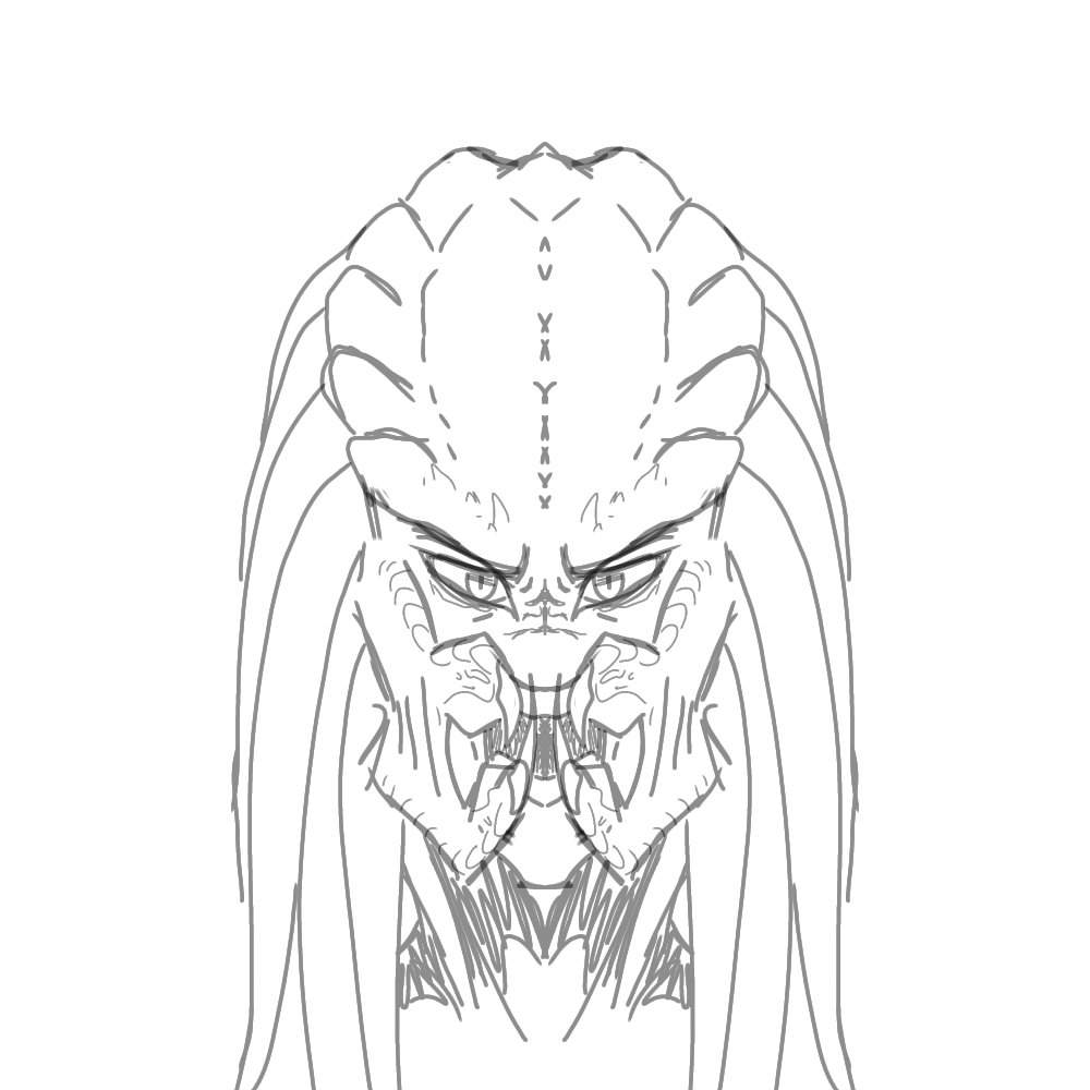 How to draw (series) 1 | Alien Versus Predator Universe Amino