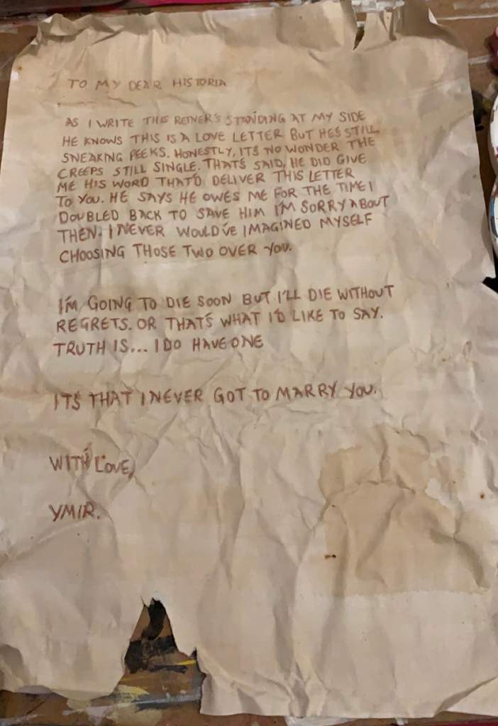 Ymir’s Letter Diy 