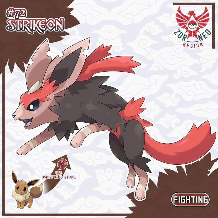 [] EEVEELUTION FanArt Pokemon [] STRIKEON [] TYPE:FIGHTING [] MADE BY ...