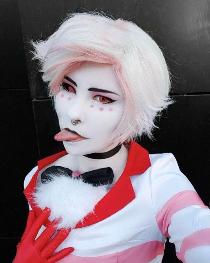 Angel Dust cosplay | Helluva Boss Amino