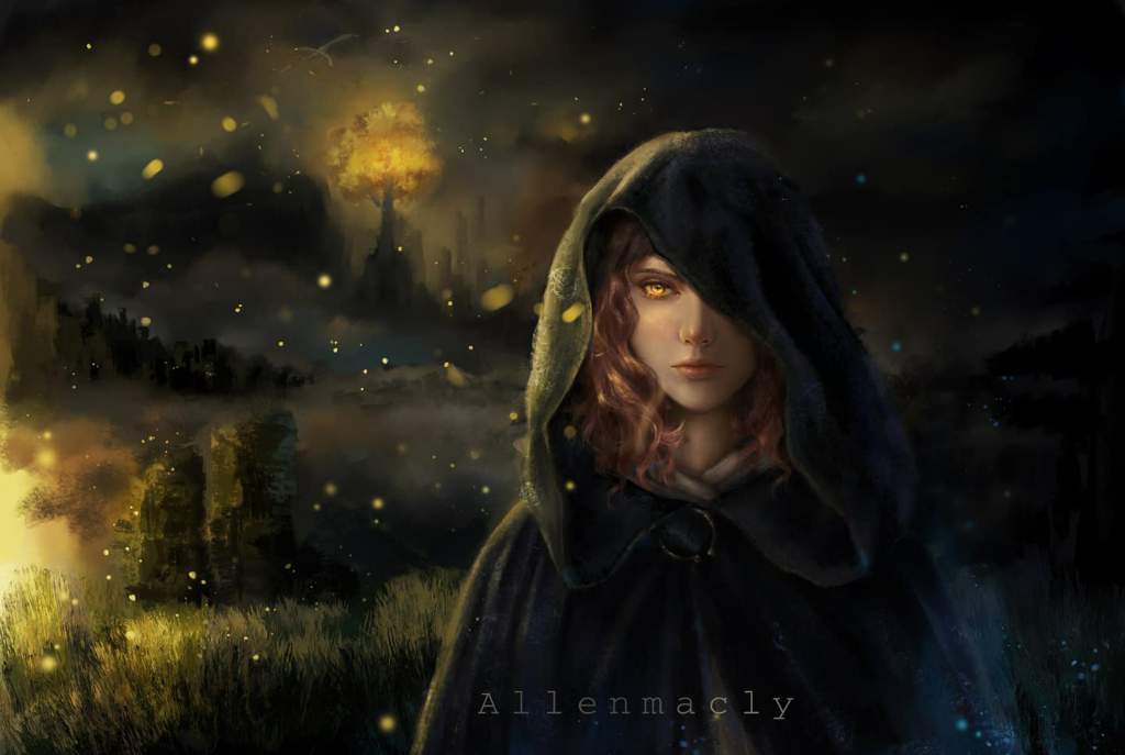 My fanart Melina from Elden Ring, hope ya guys like it | Dark Souls+ Amino