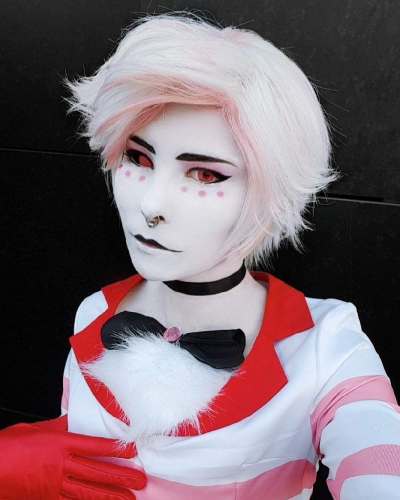 Angel Dust cosplay | Helluva Boss Amino