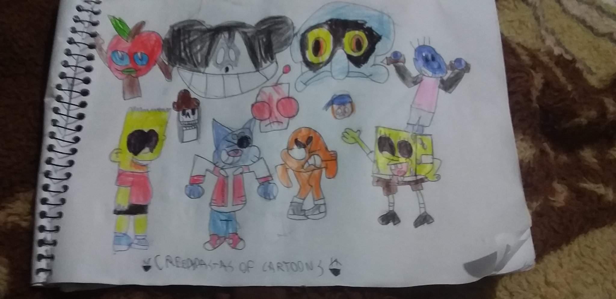 Creepypastas de desenhos animados (personagens:eu spongecry.avi the ...