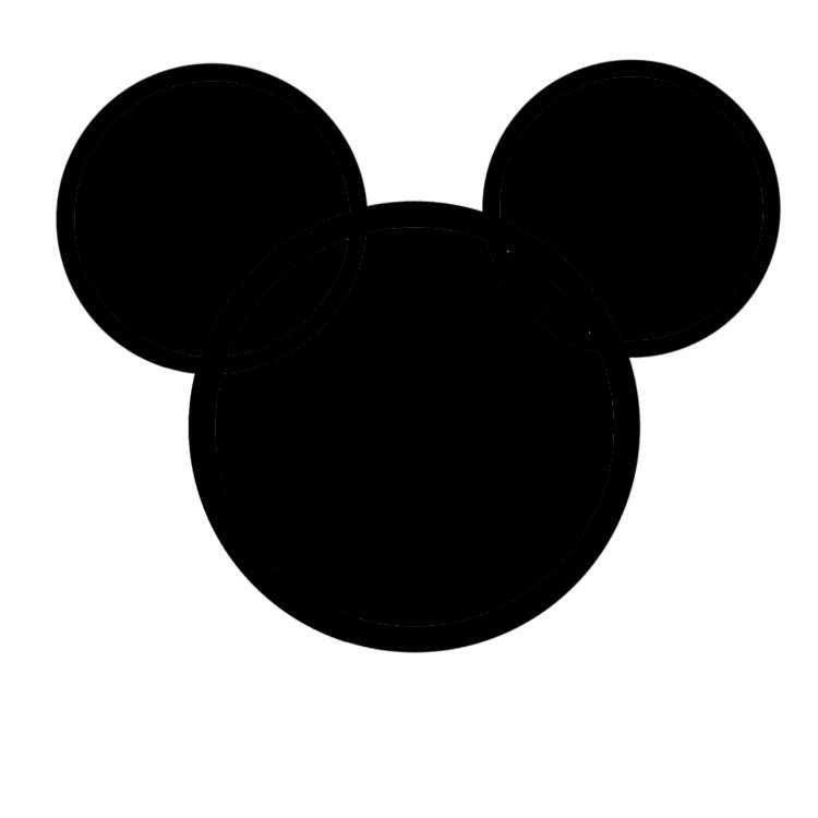 How to draw mickey mouse! 