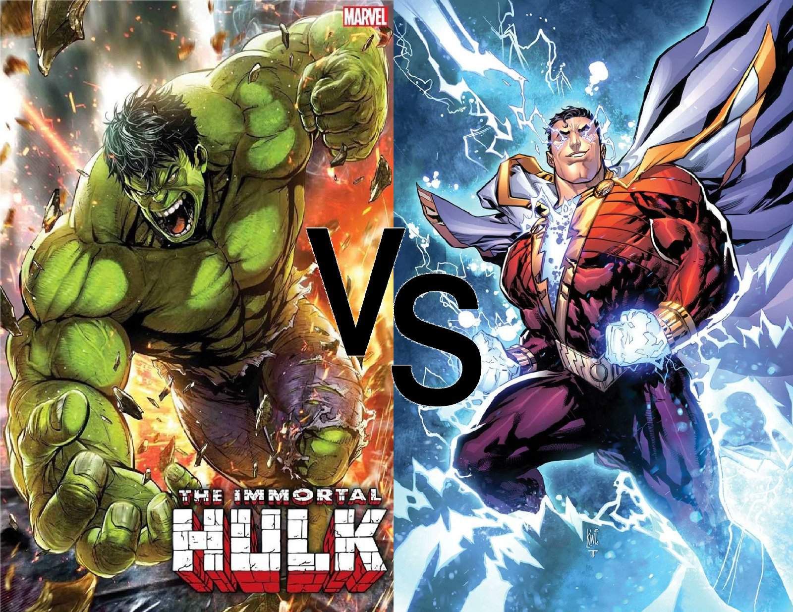 BattleWorld Fight #543 - Hulk vs Shazam (Rematch)! | Comics Amino