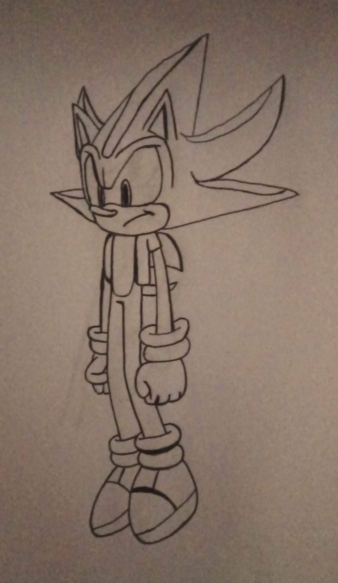 Desenho: Super Álvaro The Hedgehog (Remake 3). | Sonic Amino PT~BR© Amino