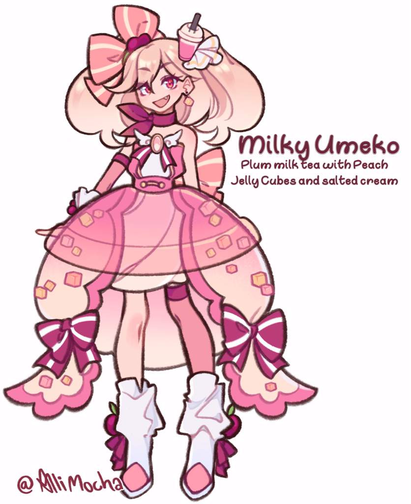 Cure Umeko and Cure Momoko‘s Milky Forms! -Boba! Bubble Tea Precure ...