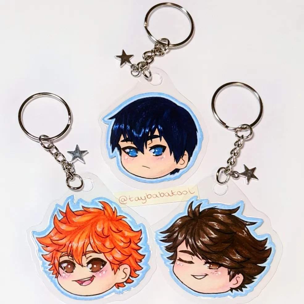 Haikyuu keychains | Anime Amino