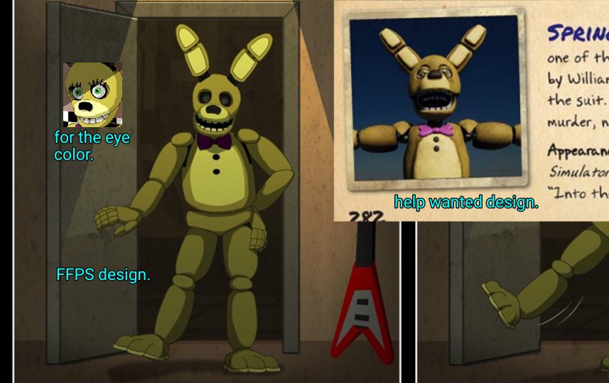 Canon spring bonnie(s) edits. | Five Nights At Freddy's Amino