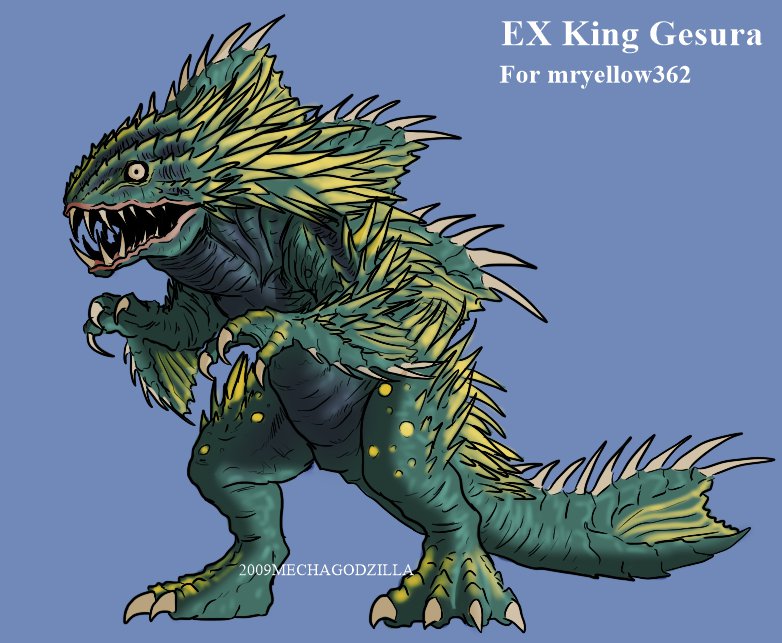 EX King Gesura (Art by 2009MECHAGODZILLA) | Ultraman Central Amino Amino