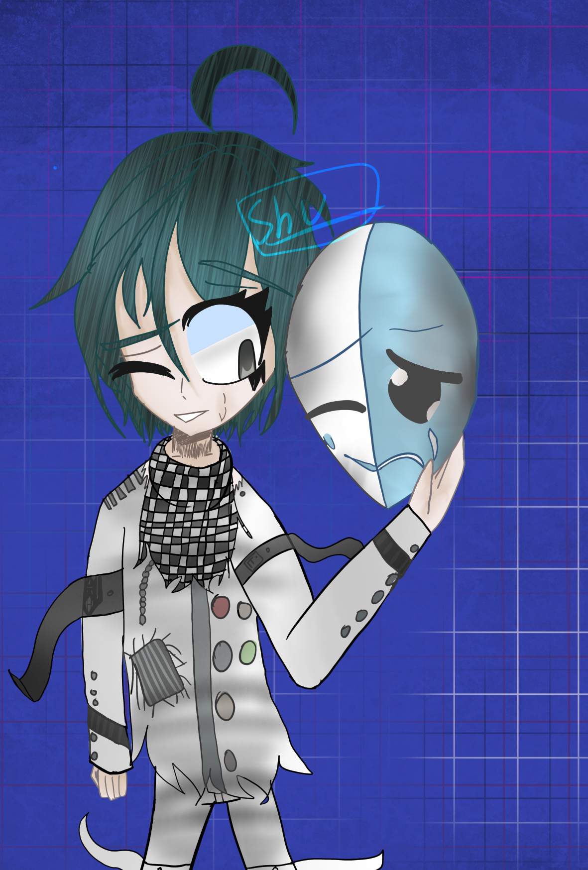 Shuichi in dice outfit :D | Danganronpa Amino