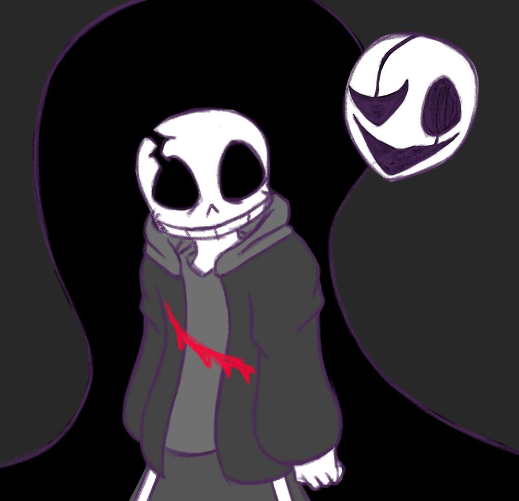 Last breath sans (FanArt) | Undertale Amino