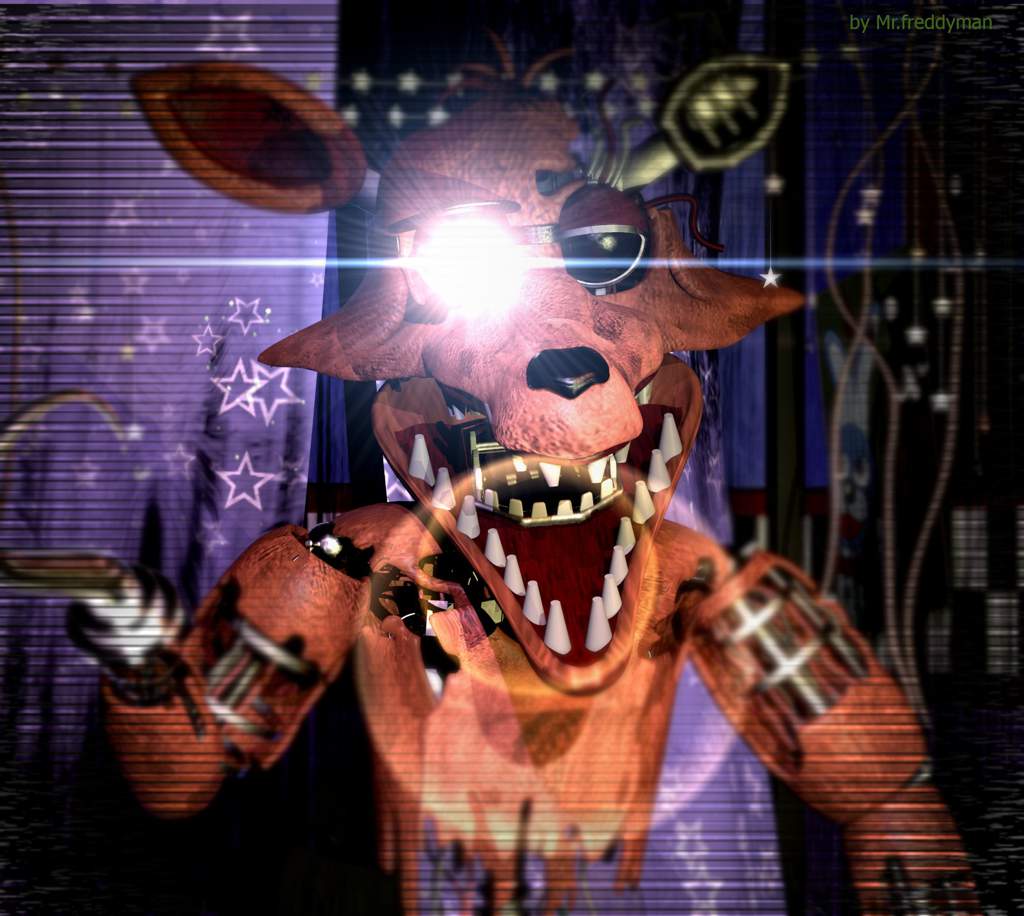 Картинка фокси fnaf 2