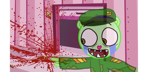 Flippy x Flaky kiss | Happy Tree Friends Amino