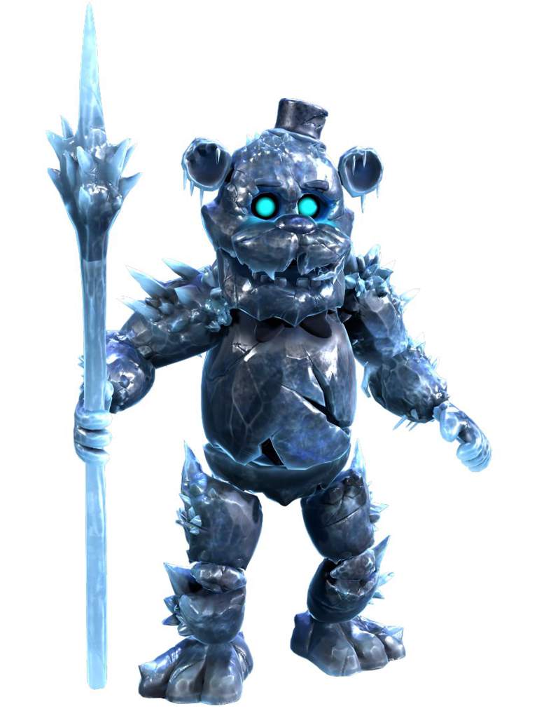 black ice frostbear plush