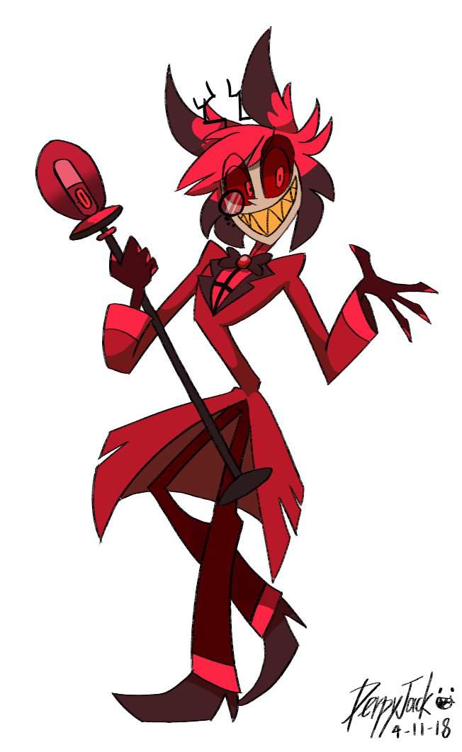 Alastor is ready for mr. r trick | 💕Hazbin Hotel💕 Amino