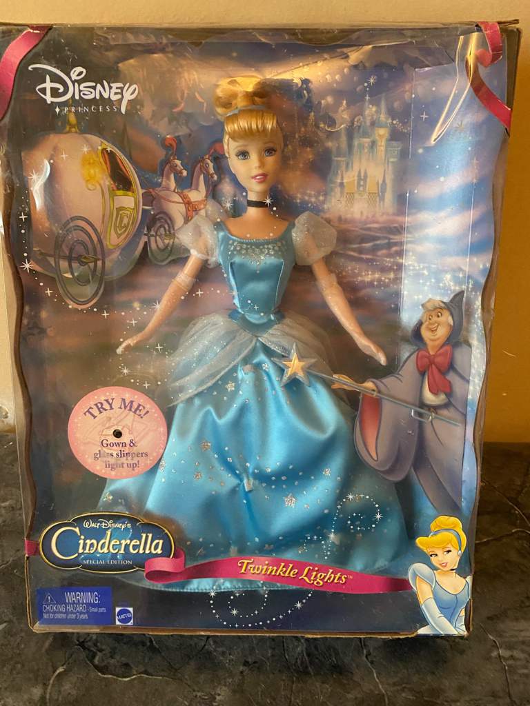 cinderella twinkle lights doll