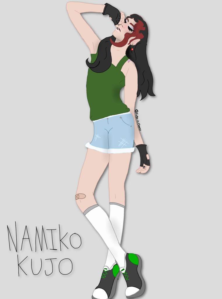 Gave The Namiko Drawing A Few Tweaks How Does It Look After I Made The Minor Fixes Jojo S