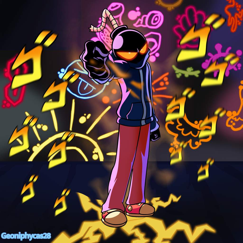 Whitty Art (JoJo pointing pose) | Friday Night Funkin' Amino Amino