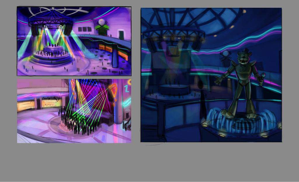 ️🌟Steel Wool revela artes conceptuales oficiales de FNaF Security