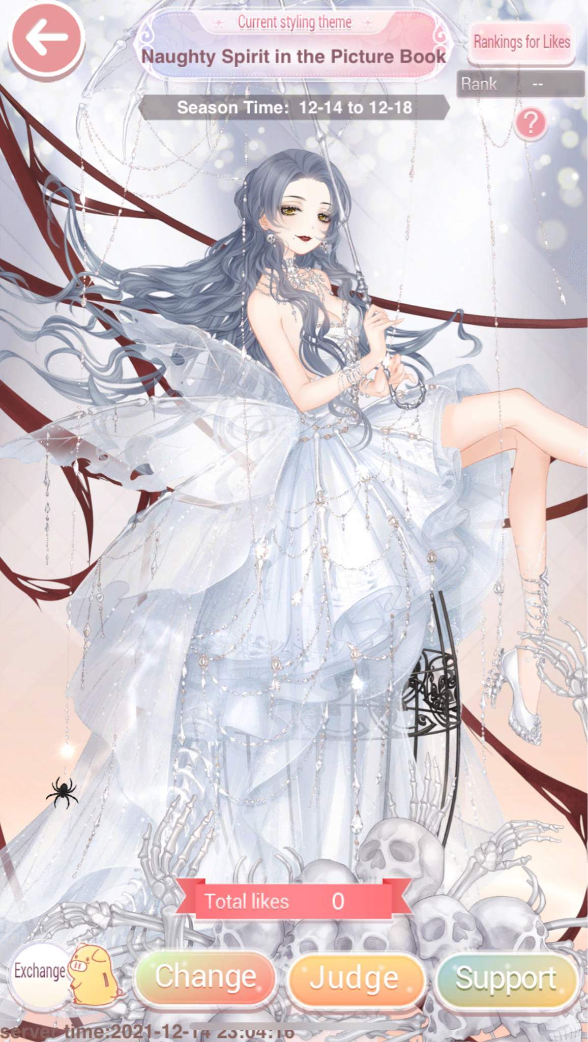 Naughty Spirit in the Picture Book Entry— ཻུ۪۪ ͙۪۪ | Love Nikki Dress ...