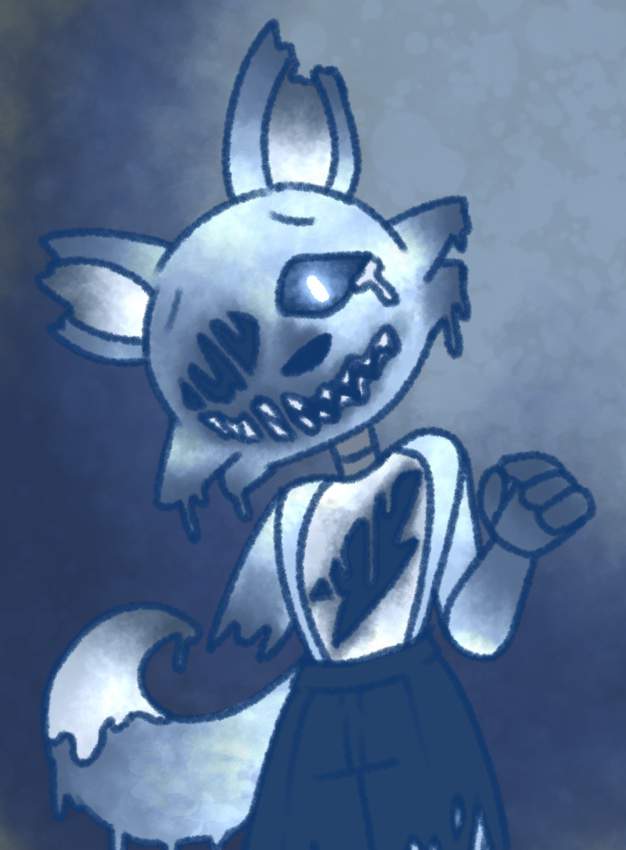 Humanised frost bitten foxy | Five Nights At Freddy's Amino