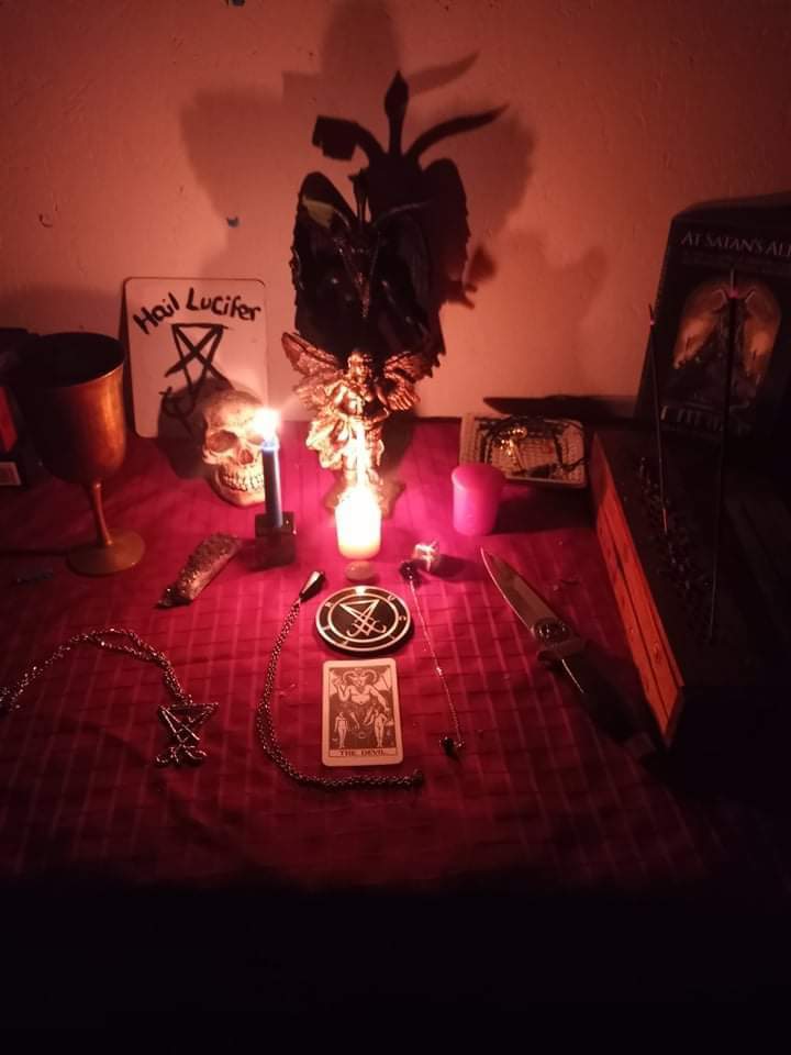 My Lucifer Altar 