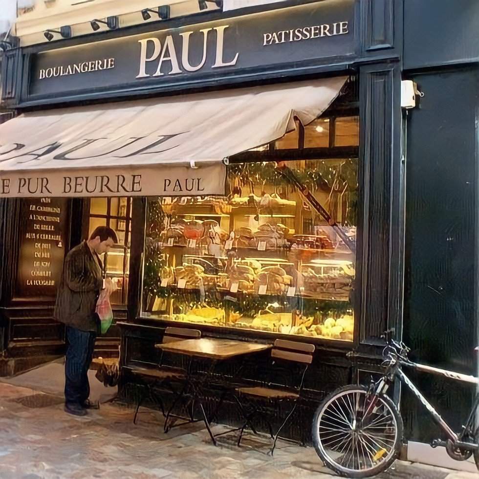 Париж пекарня Boulangerie Patisserie