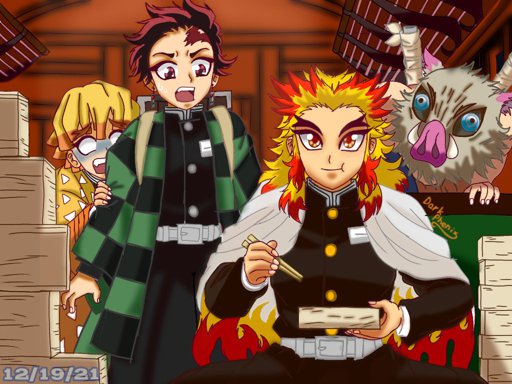 𝐊𝐲𝐨𝐉𝐮𝐫𝐨 𝐑𝐞𝐧𝐆𝐨𝐤𝐮 京十郎 連国 Demon Slayer Kimetsu No Yaiba Amino