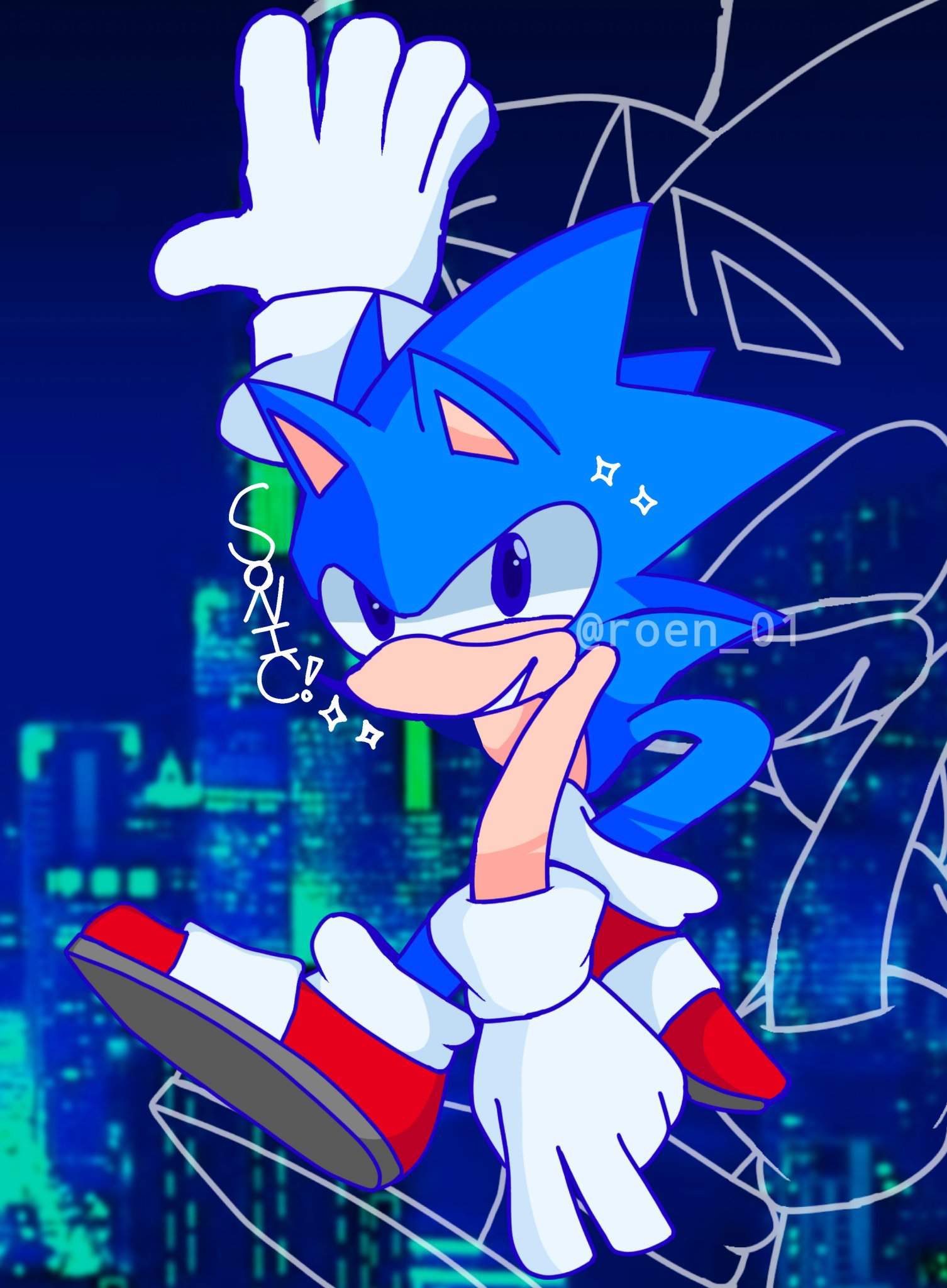 Mister blue blur! He's kinda cool! | Sonic the Hedgehog! Amino