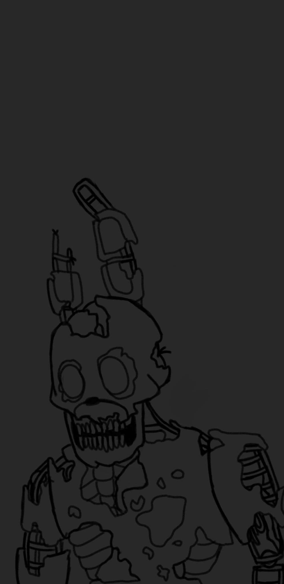 My Afton/springtrap(?) Fanart | Five Nights At Freddy's Amino