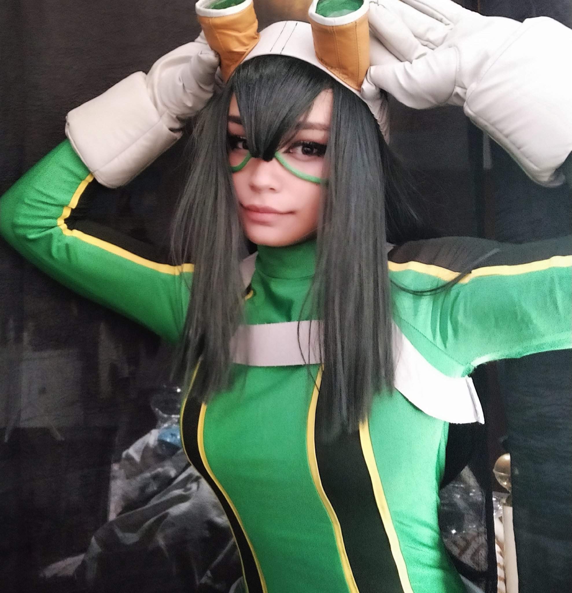 Froppy cosplay !! | My Hero Academia Amino