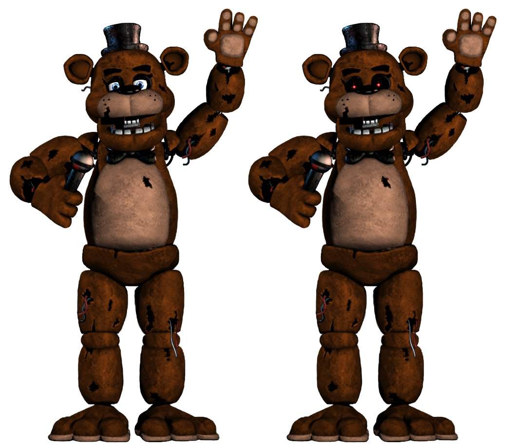 The silver eyes animatronics. | FNAF Novel Amino