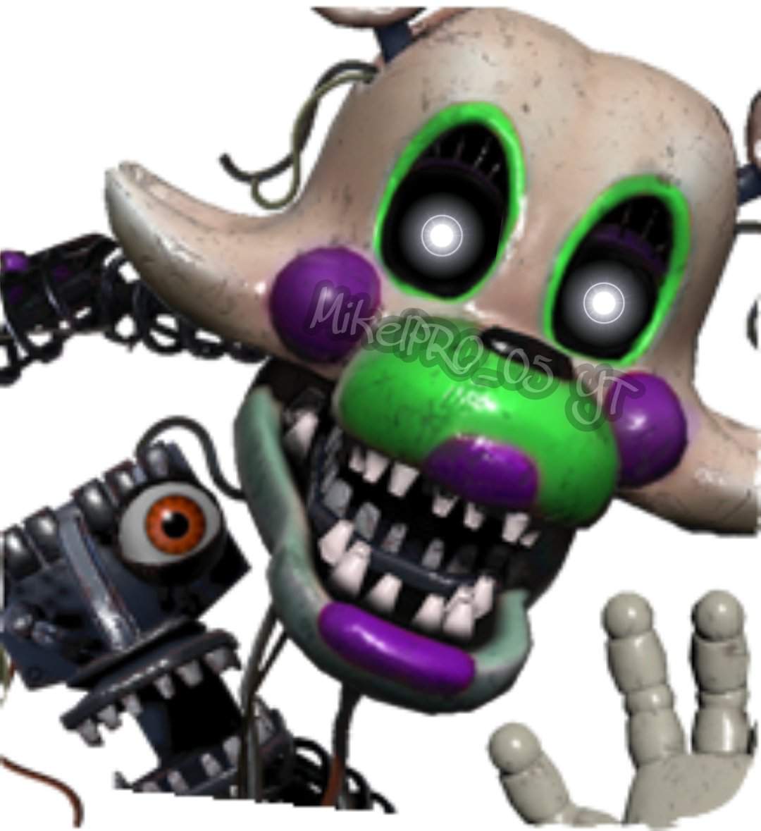 Tangle (skin de mangle) en Fnaf ar new edits | FNAF AR [Español] Amino