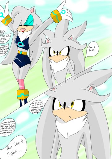 Silver and Silvia Comic Dub | Sonic the Hedgehog! Amino