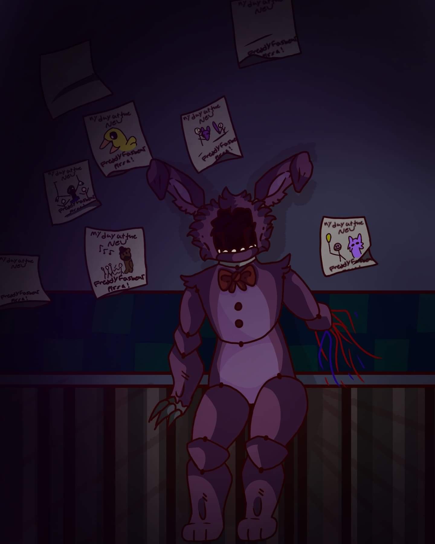 Withered bonnie | Five Nights At Freddy's Amino