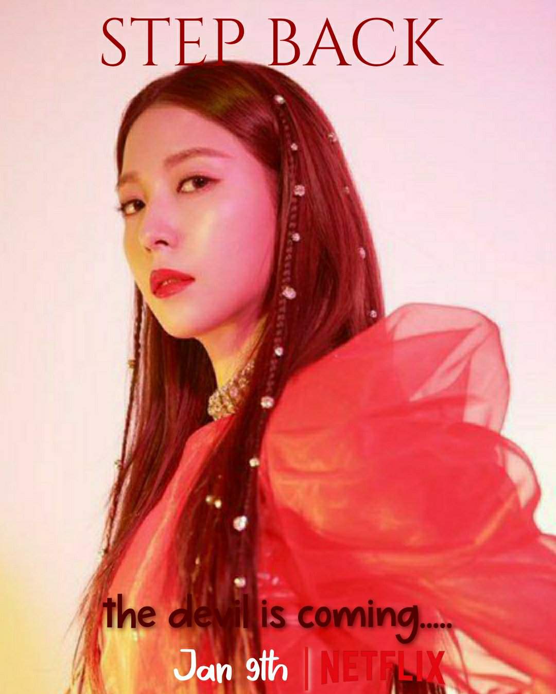 BoA step back Netflix poster | Girls On Top (걸스온탑) Amino