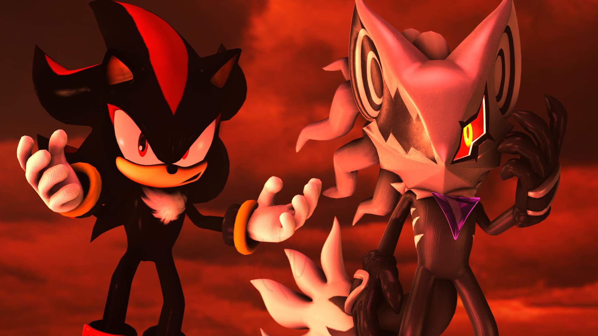 Commission Infinite and Shadow pt. 2 | Sonic the Hedgehog! Amino