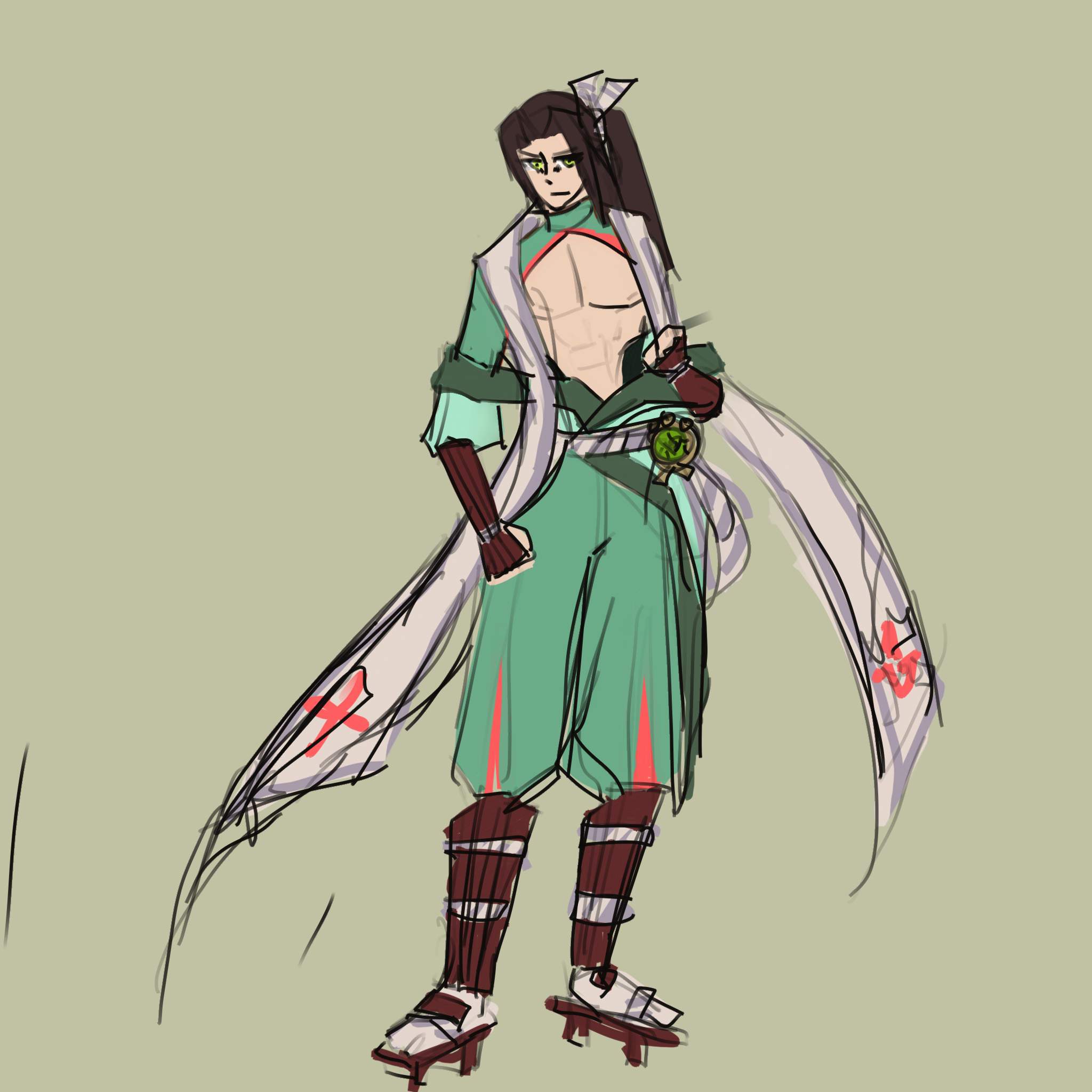 Inazuman dendro polearm oc | Genshin Impact Amino