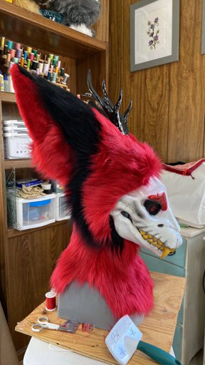 Alastor Fursuit Head Photoshoot Hazbin Hotel Official Amino